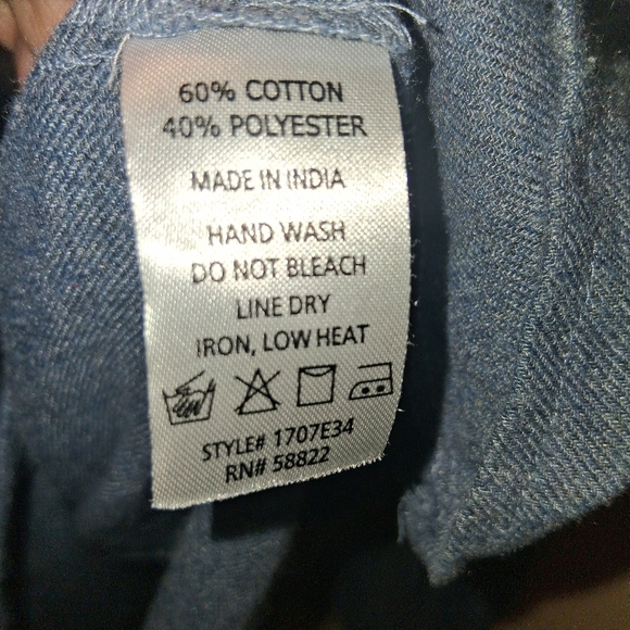 Max Studio Embroidered Boho Pesant Puff Sleeved Festival Blouse Cotton Blend S - Picture 7 of 8